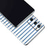 Blue and White Stripes Galaxy S20 Fan Edition Skin